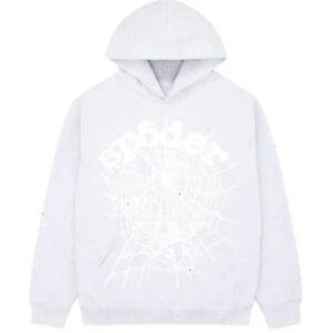 Sp5der OG Web Hoodie Heather Grey