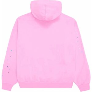 Sp5der OG Web Hoodie Pink