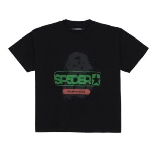 Sp5der Oversized Reunion Tee Black