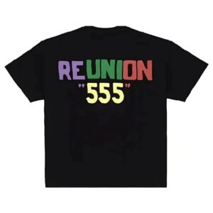 Sp5der Oversized Reunion Tee Black