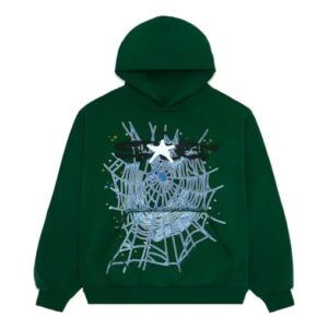 Sp5der Web Hoodie Hunter Green